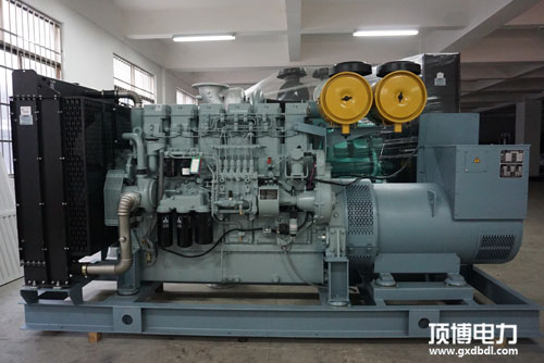 三菱广西顶博发电机组制造